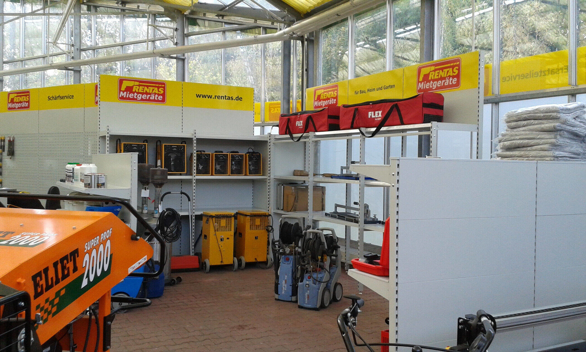 Maschinen und Geräte bei Rentas Mietgeräte in Euskirchen